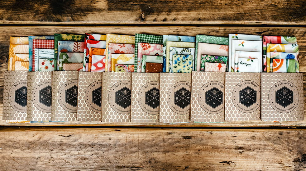 Ways to save the planet: beeswax food wraps by Bee Green Wraps